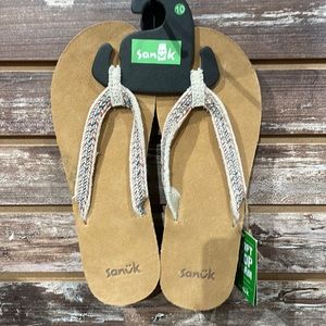 Sanuk Fraidy Jute Sandals